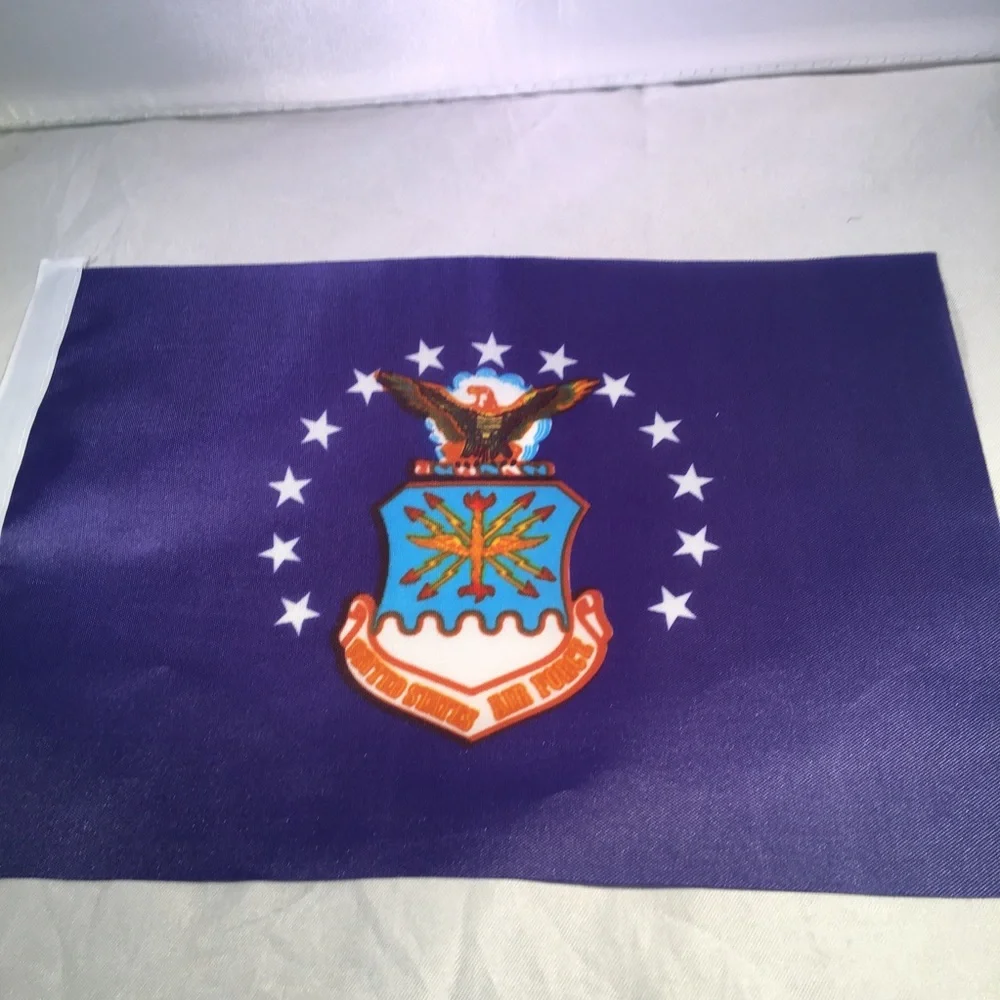 Patriotic flags for‎ all service branches —Set of 27 (3of each style)
